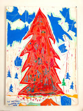 Load image into Gallery viewer, "The BIg Tree 1 With Snow"- Series