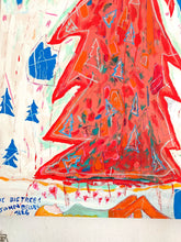 Load image into Gallery viewer, "The BIg Tree 1 With Snow"- Series