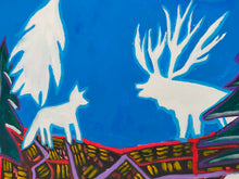 Load image into Gallery viewer, "Wolf and Deer,Ability to Dialogue between different Species."