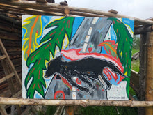 Load image into Gallery viewer, "The two Wolves,Tea and Sorrow". (The Massacre on The Road near the Wood)