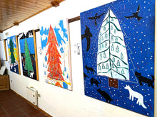 Load image into Gallery viewer, "The BIg Tree 1 With Snow"- Series
