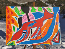 Load image into Gallery viewer, "Two girls and the uncertainty of time."
