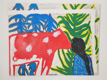 Load image into Gallery viewer, "Heidi and The Cow."
