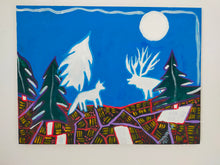 Load image into Gallery viewer, "Wolf and Deer,Ability to Dialogue between different Species."

