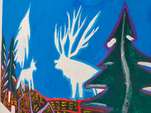 Load image into Gallery viewer, "Wolf and Deer,Ability to Dialogue between different Species."
