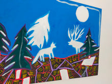Load image into Gallery viewer, "Wolf and Deer,Ability to Dialogue between different Species."
