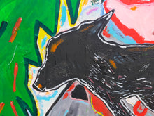Load image into Gallery viewer, "The two Wolves,Tea and Sorrow". (The Massacre on The Road  near the Wood)
