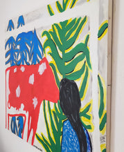 Load image into Gallery viewer, "Heidi and The Cow."
